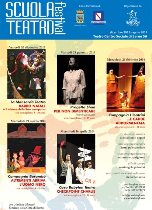 Scuola Teatro Festival 2013 - 2014