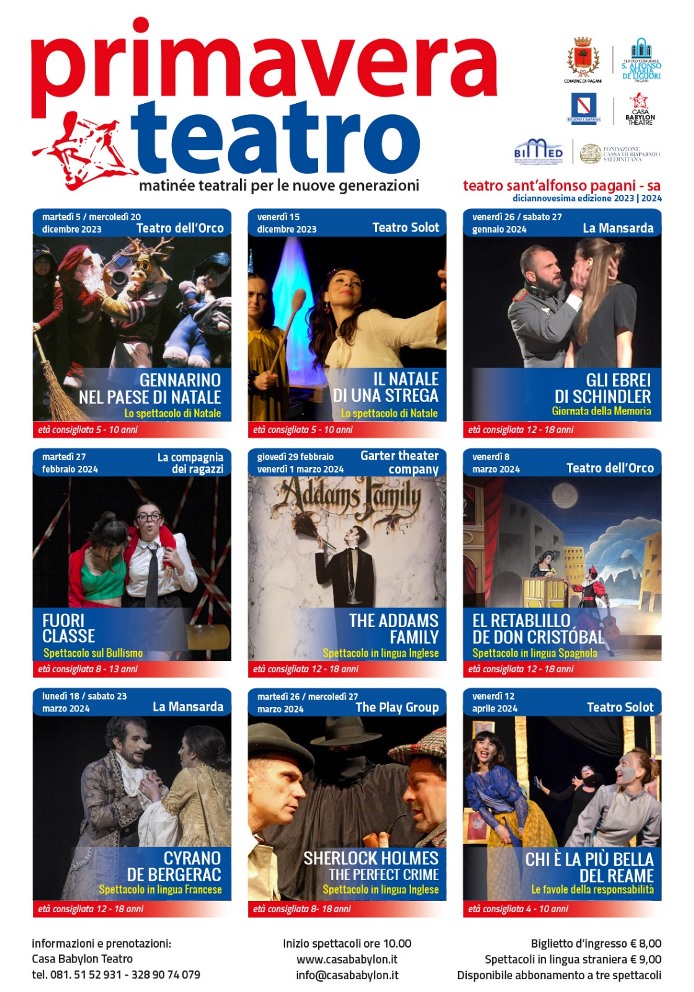 Primavera Teatro 2023 - 2024