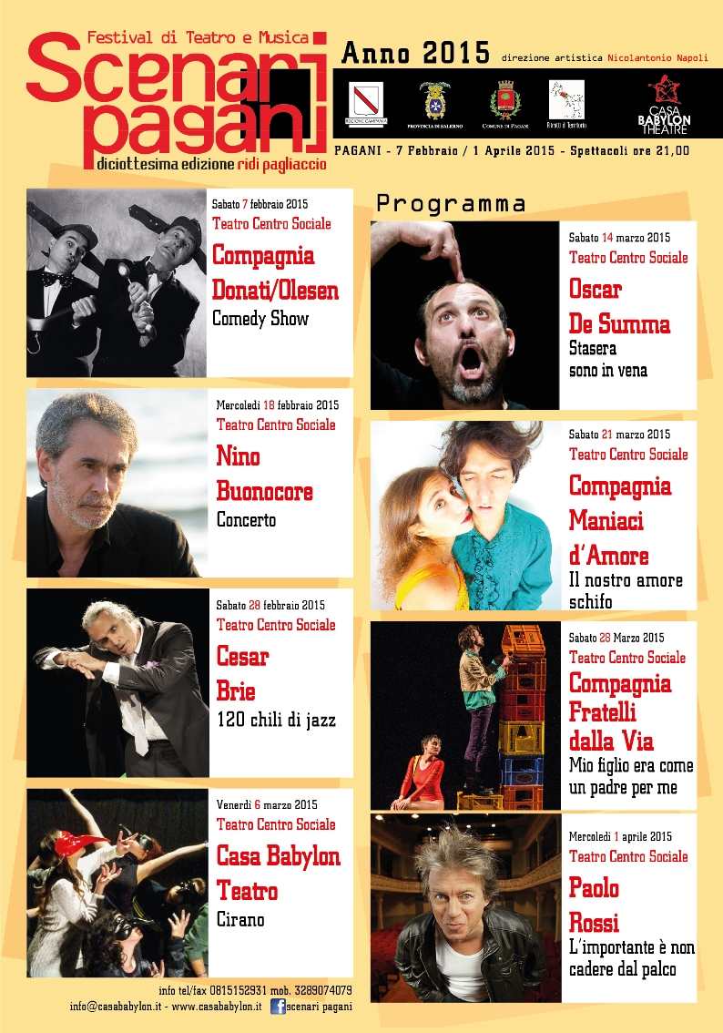 Scenari pagani 2015
